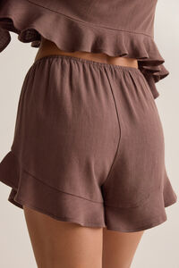 Kayleigh Ruffle Short Detail 5 - Altar'd State