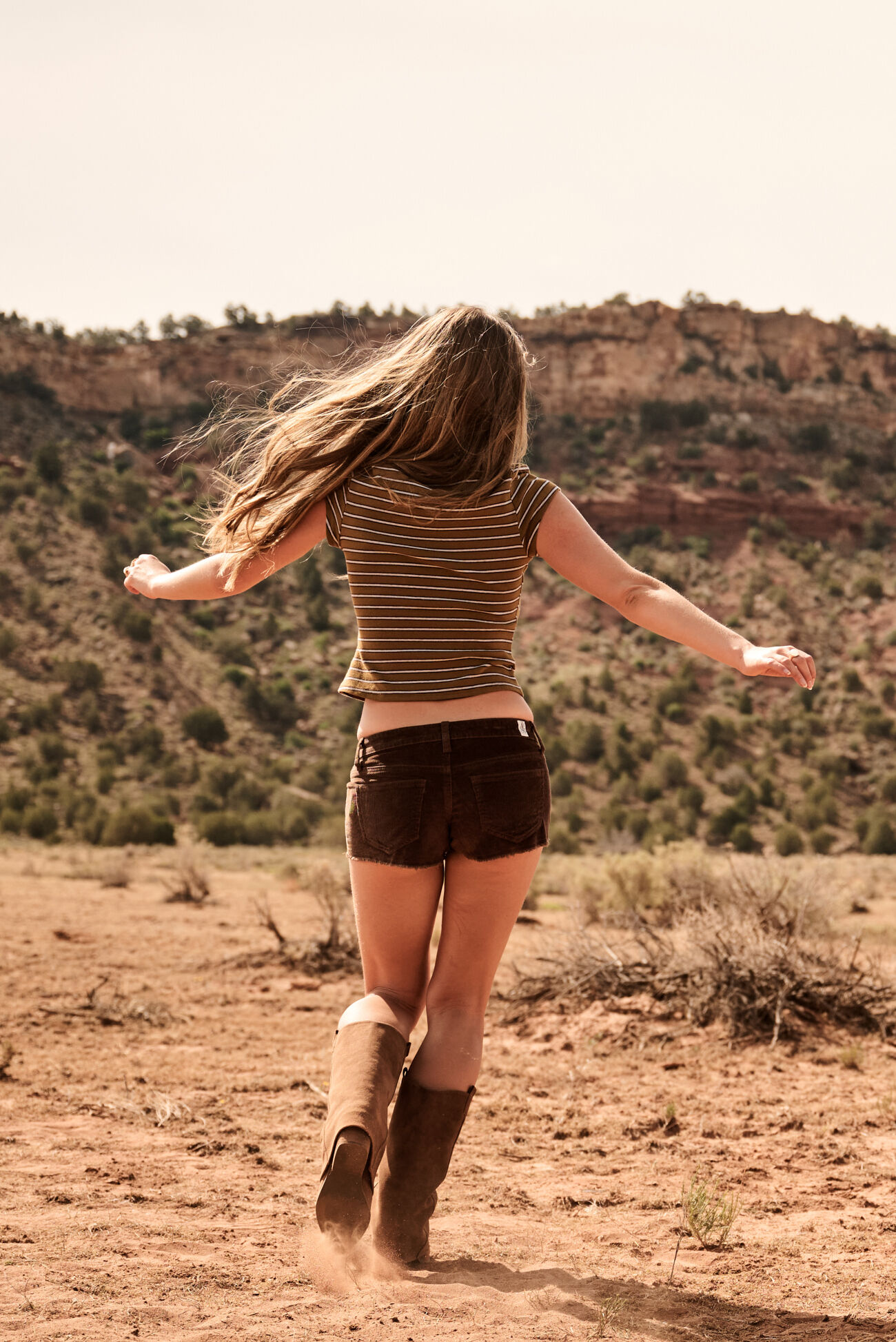 Kenzy Corduroy Mini Shorts