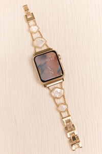 Beaded Shell Smart Watch Band Detail 3 - Altar'd State