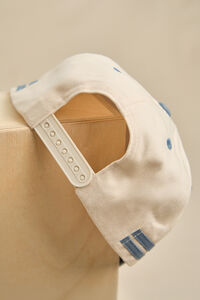 Jesus Striped Trucker Hat Detail 4 - Altar'd State
