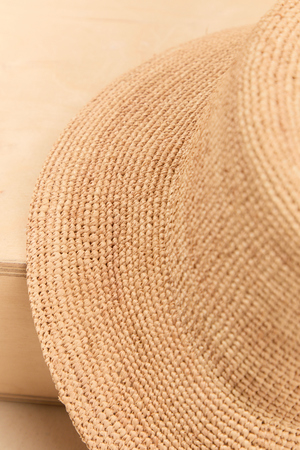 Chloe Raffia Bucket Hat - Altar'd State - 