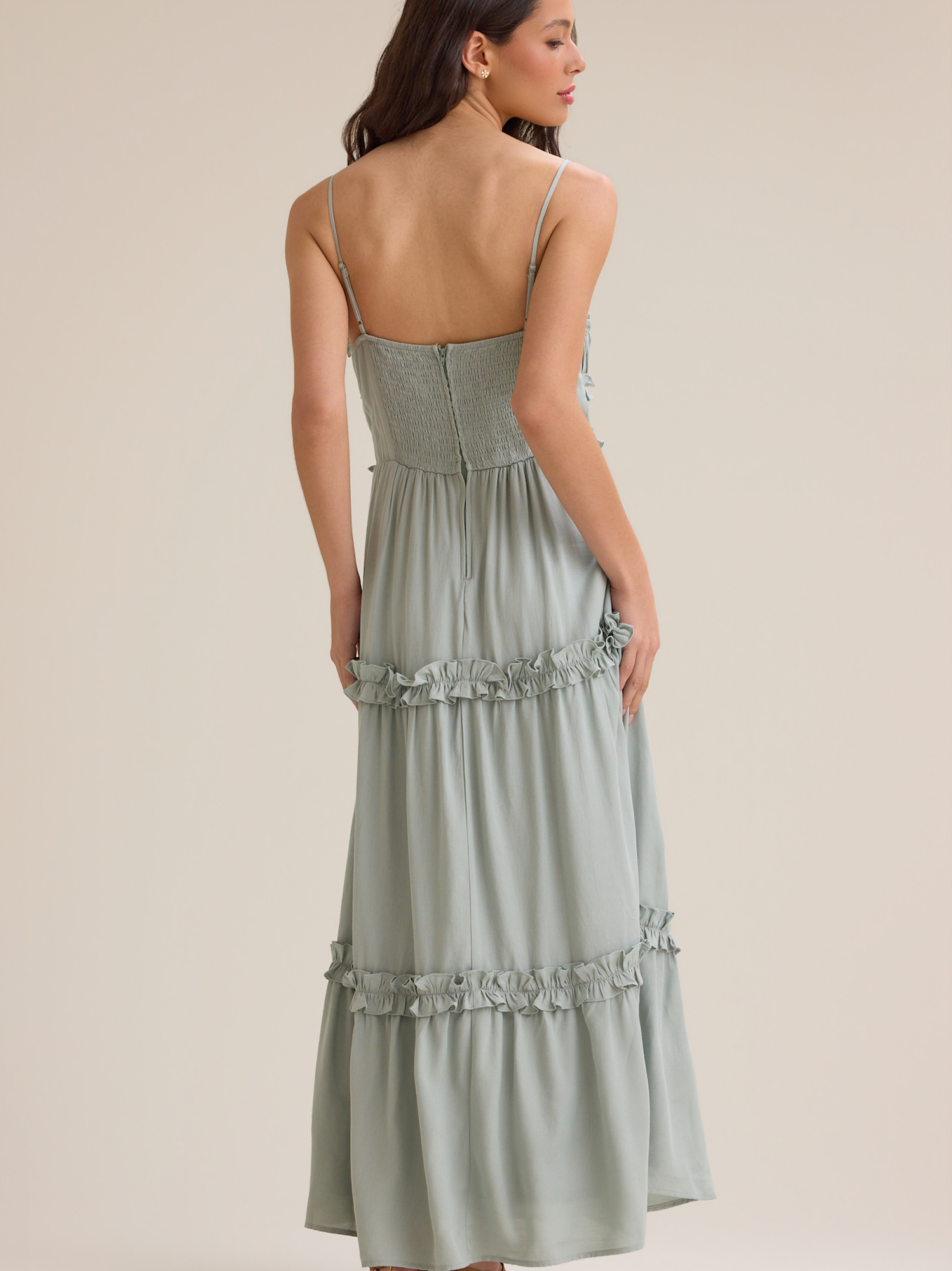 anastasia gold dress BABARONI BABARONI Organza Gold Bridesmaid Dresses Illusion Knee-length Sleeveless Appliqued A-line, Gold / US0