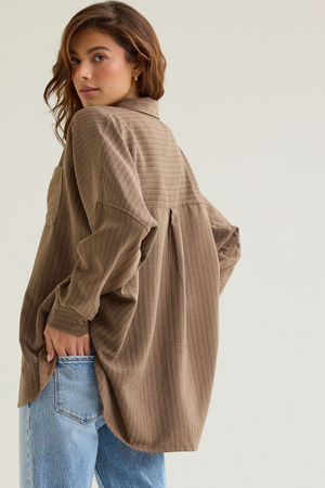 Foster Striped Button Down - Altar'd State - 