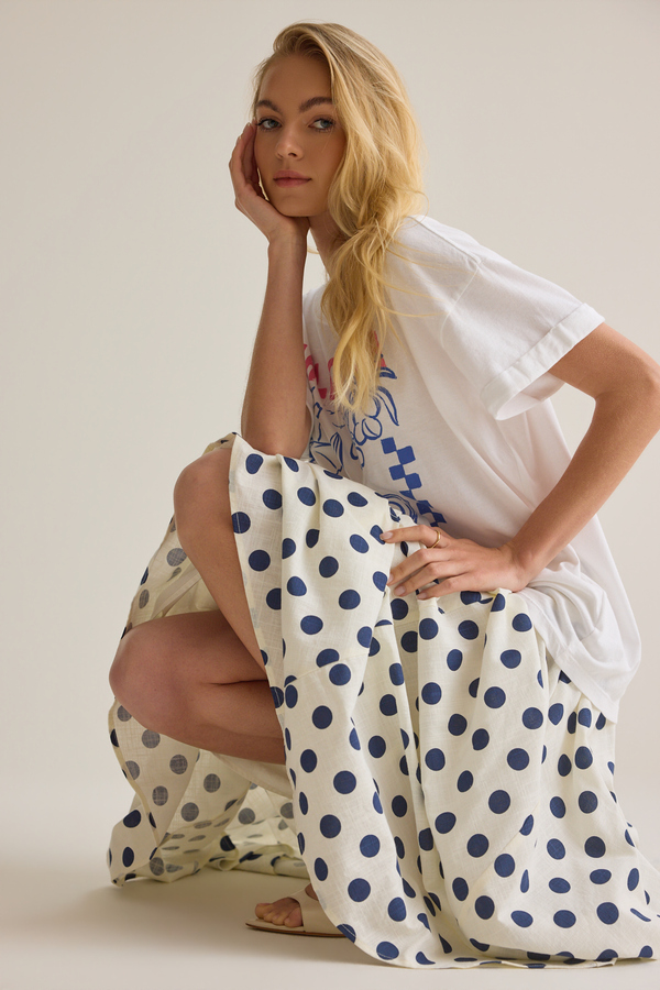 Mallorca Spain Oversized Tee Detail 6 - Altar'd State