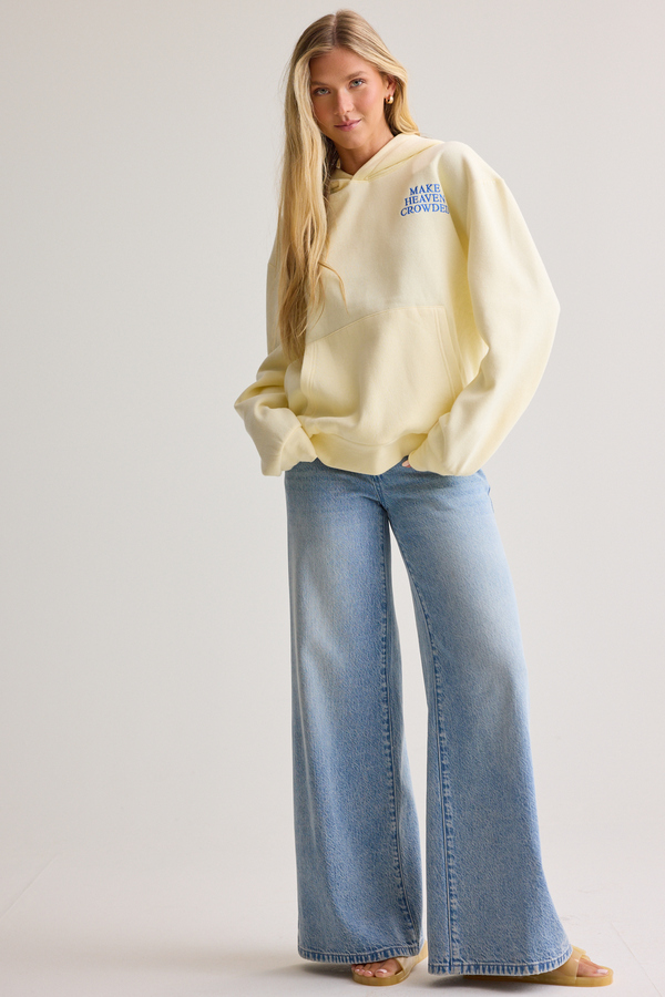 Make Heaven Crowded Hoodie Detail 2 - Altar'd State