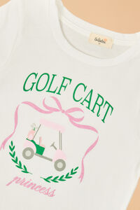 Golf Princess Graphic Tee Detail 3 - Altar'd State