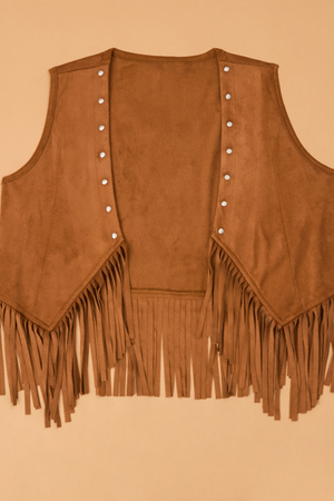 Willa Fringe Dress and Vest Toddler Set - Altar'd State - 