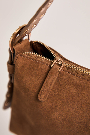 Studded Suede Shoulder Bag - Altar'd State