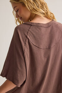Jaiden Oversized Tee Detail 6 - Altar'd State