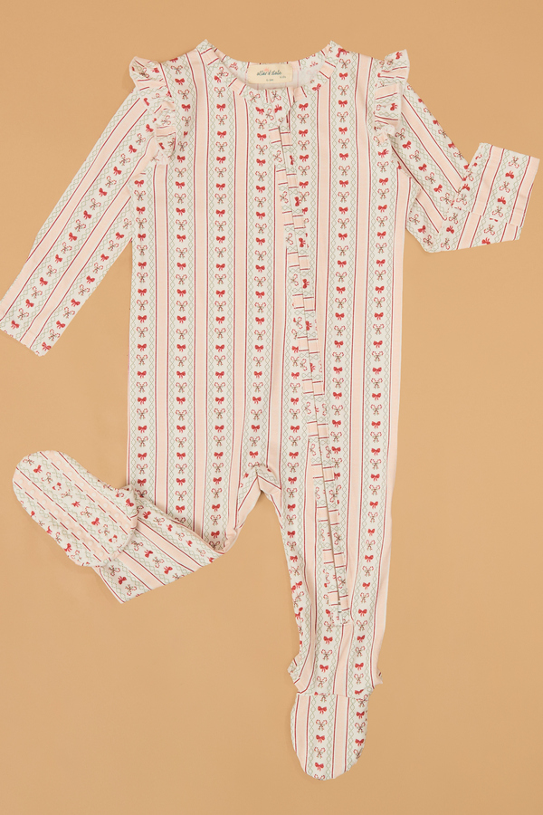 Candy Cane Cuteness Footie Detail 2 - Altar'd State