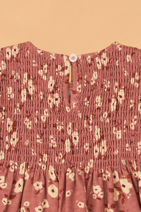 Beth Floral Baby Dress Detail 3 - Altar'd State