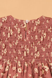 Beth Floral Baby Dress Detail 3 - Altar'd State
