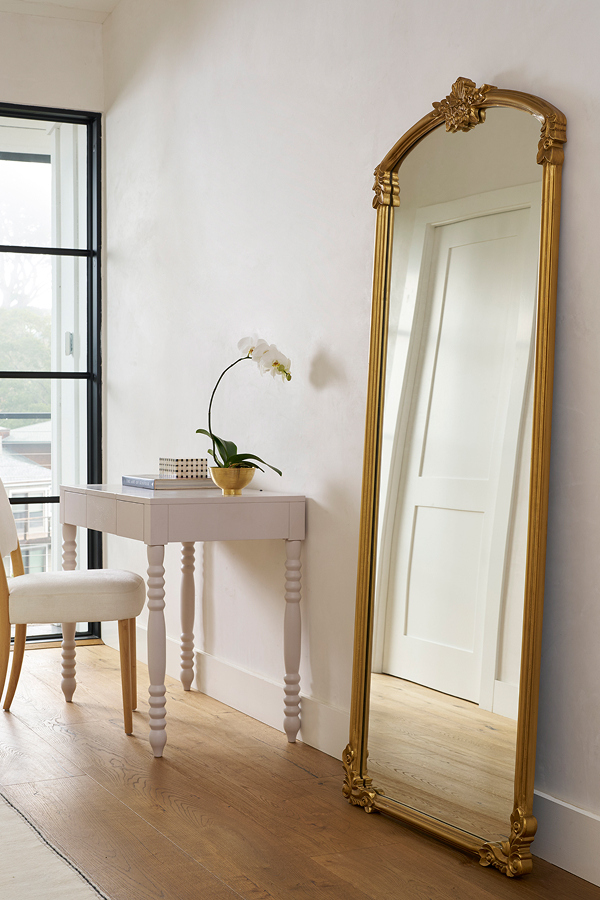 Amelie Gilded Wood Mirror Detail 2 - Altar'd State