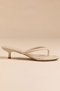 Positano Flip Flop Kitten Heel Detail 2 - Altar'd State