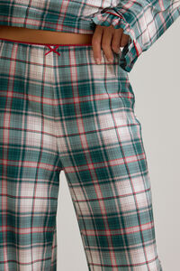 Clara Plaid Lounge Pants Detail 2 - Altar'd State