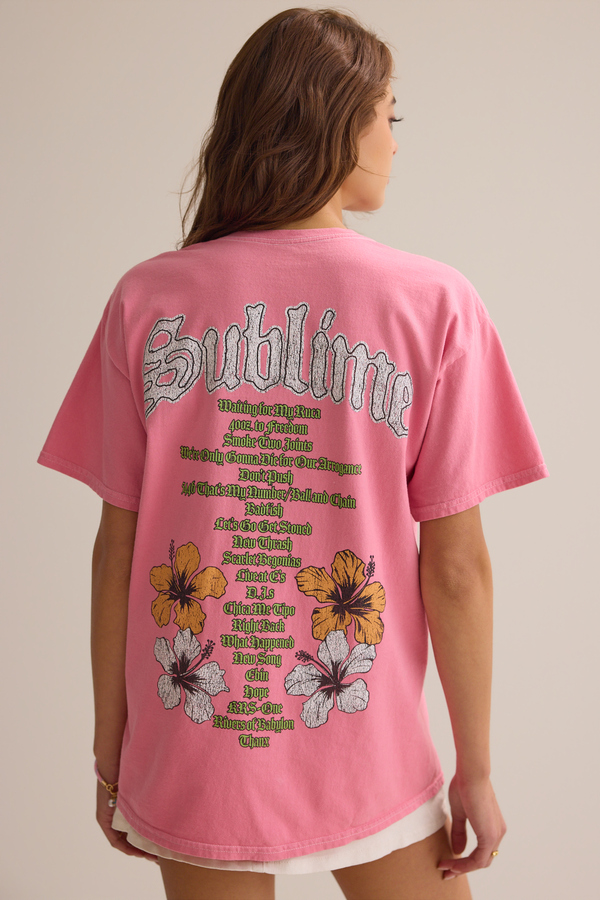 Sublime Oversized Tee Detail 2 - Altar'd State