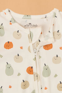 Happy Harvest Pumpkin Footie Detail 4 - Altar'd State