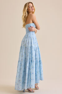 Iria Floral Maxi Dress Detail 5 - Altar'd State