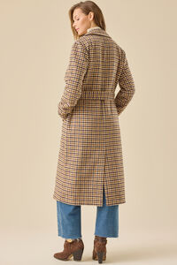 Katrina Plaid Overcoat Detail 6 - Altar'd State