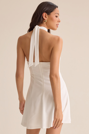 Zariah Halter Mini Dress - Altar'd State - 