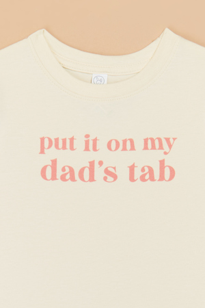 Put it on Dads Tab Tee Shirt - Altar'd State - 