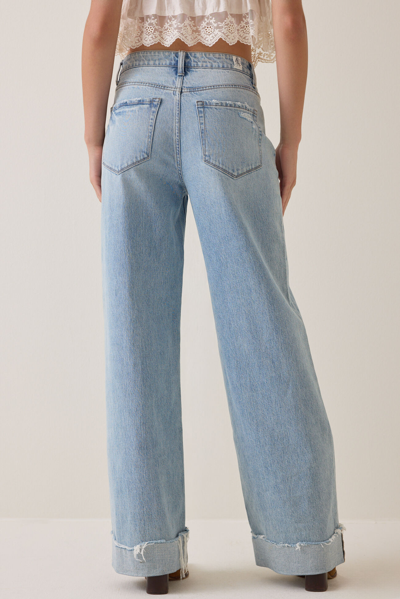 Hart High Rise Roll Cuff Jeans