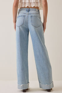 Hart High Rise Roll Cuff Jeans Detail 8 - Altar'd State