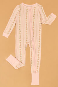 Antoinette Floral Striped Romper Detail 2 - Altar'd State