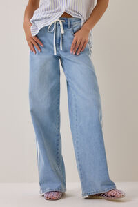 Skylar Side Stripe Jeans Detail 2 - Altar'd State