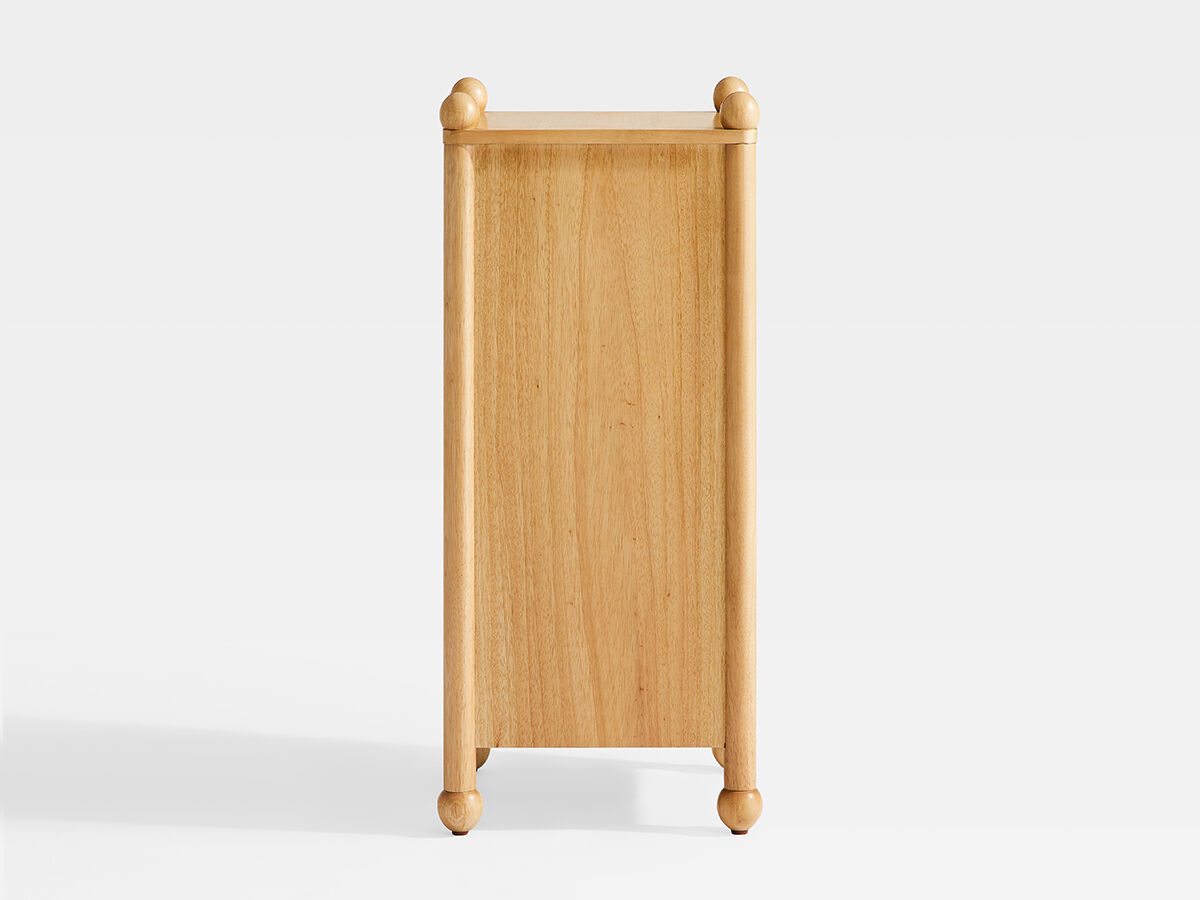 Mariposa Narrow Wood Nightstand Detail 4 - Altar'd State