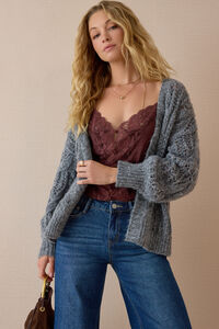 Bette Knit Cardigan Detail 3 - Altar'd State