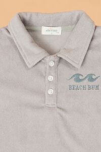 Beach Bum Terry Polo Detail 2 - Altar'd State
