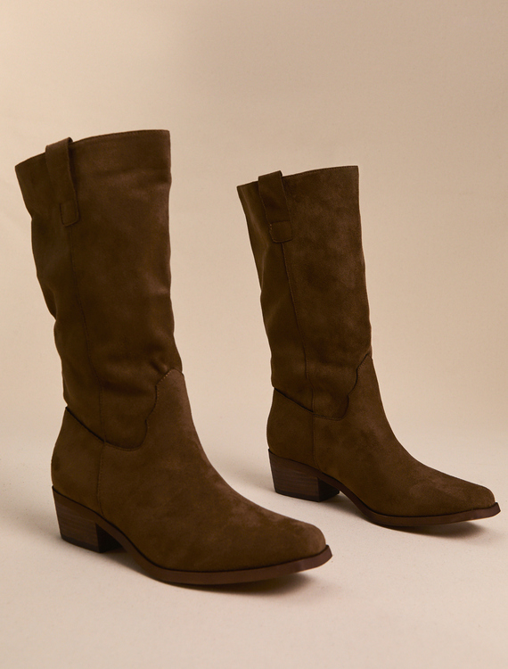 Prairie Suede Western Boot Detail 3 - Altar'd State