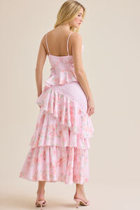 Shannon Floral Maxi Dress Detail 6 - Altar'd State