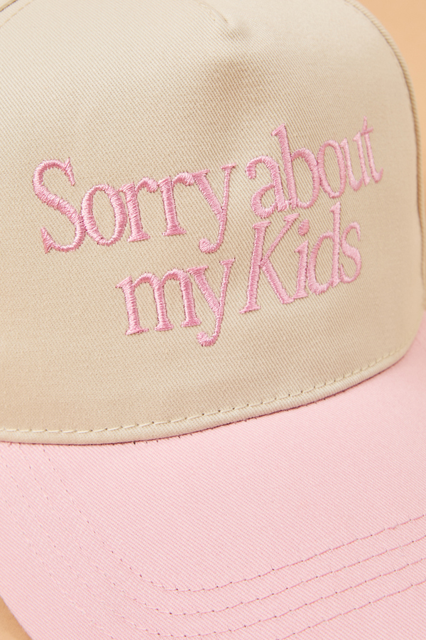 Sorry About My Kids Hat Detail 2 - Altar'd State