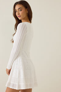 Eleanor Sweater Dress Detail 3 - Altar'd State
