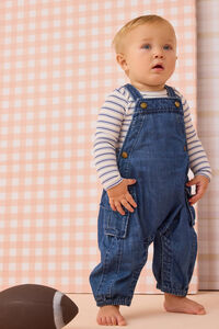 Scout Denim Cargo Overalls - Altar'd State