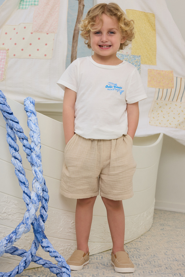 Outer Banks Short Sleeve Tee Detail 2 - Altar'd State