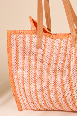 Sunkissed Stripe Tote - Altar'd State - 