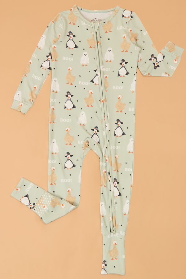 Silly Goose Says Boo Romper Detail 2 - Altar'd State