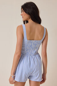 Moran Striped Romper Detail 3 - Altar'd State