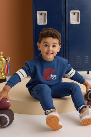 Frank Football Helmet Sweatshirt - Altar'd State - 
