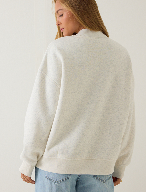 Spooky Applique Mock Neck Sweatshirt Detail 5 - Altar'd State