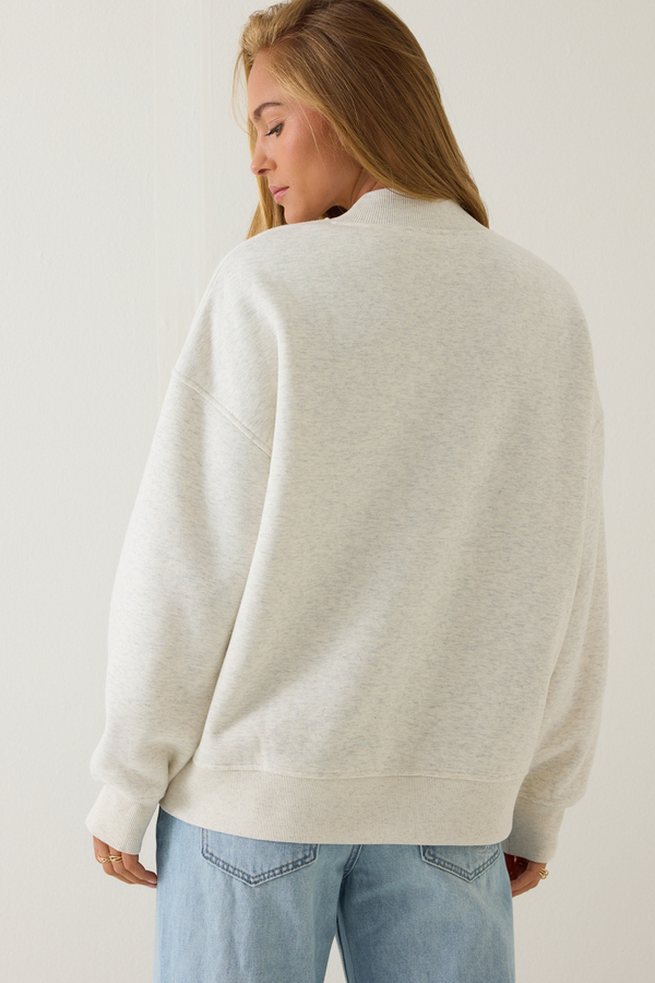 Spooky Applique Mock Neck Sweatshirt Detail 5 - Altar'd State