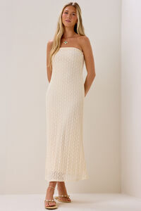 Clare Strapless Midi Dress - Altar'd State