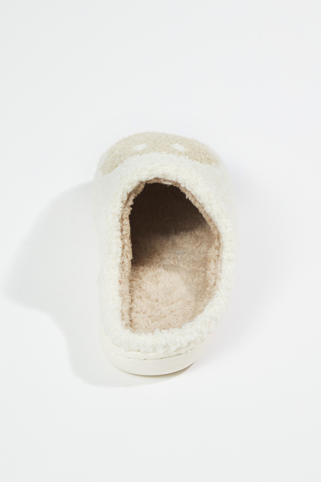 Smiley Face Cozy Slippers - Altar'd State