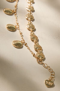 Hammered Coin Dangle Bracelet Detail 3 - Altar'd State