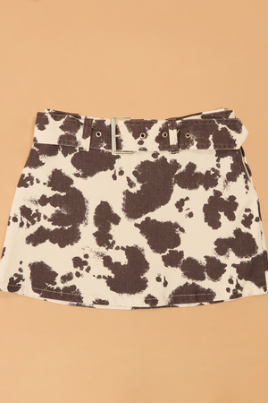 Georgia Cow Twill Skort - Altar'd State