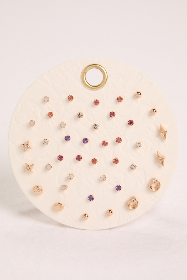 Multicolor Stud Earring Pack - Altar'd State