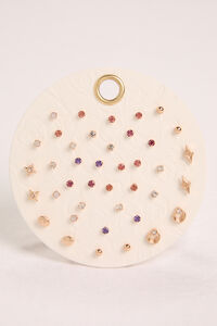 Multicolor Stud Earring Pack - Altar'd State